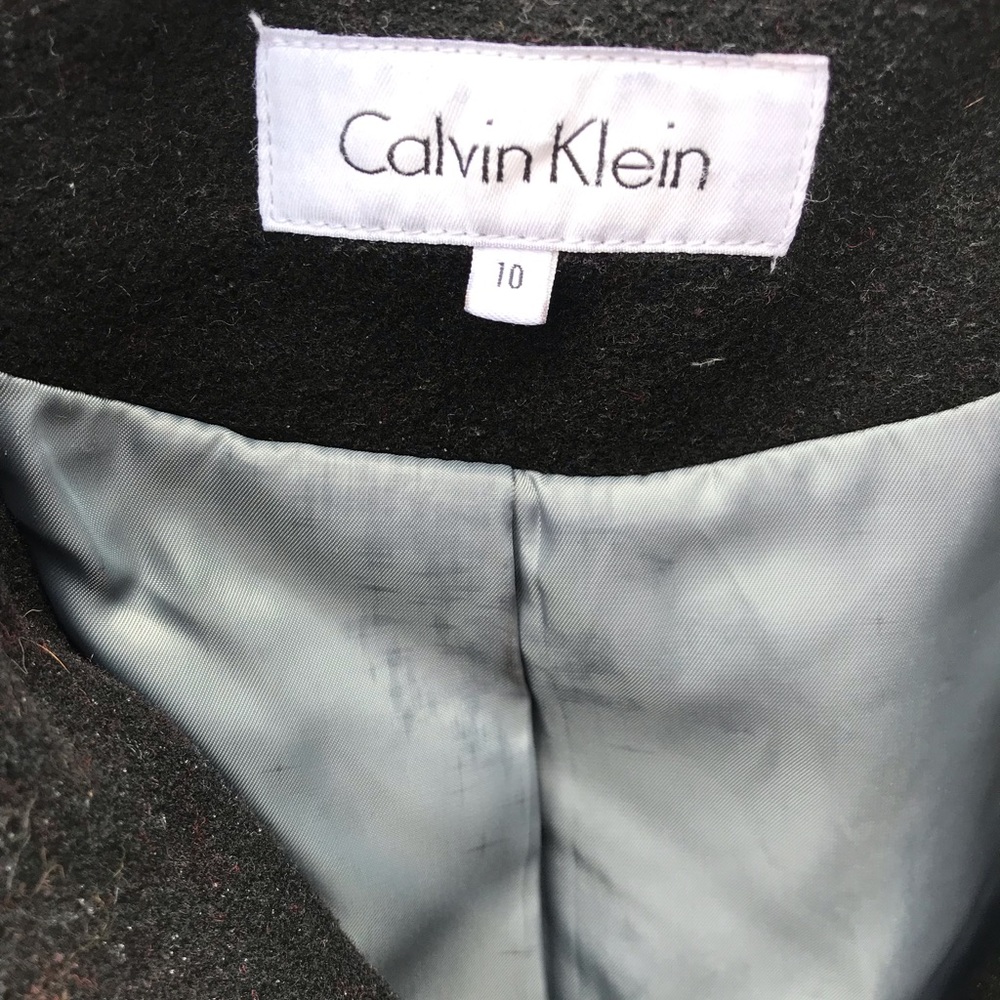 Double Breasted Wool Coat - image 5